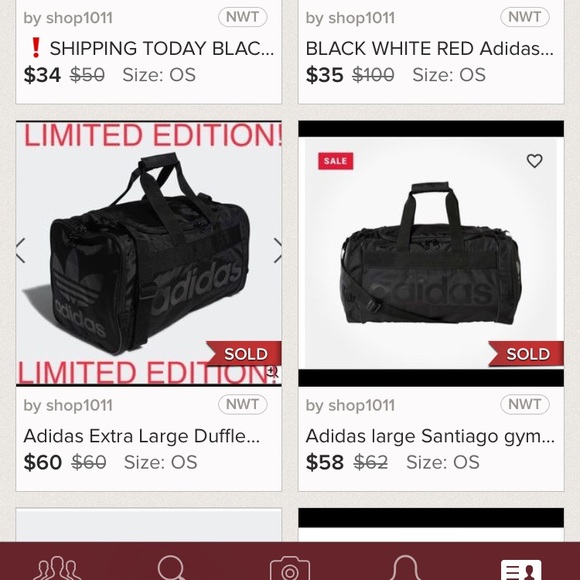 SOLD❌NEW WITH TAGS Atkins adidas bookbag backpack - Picture 3 of 6